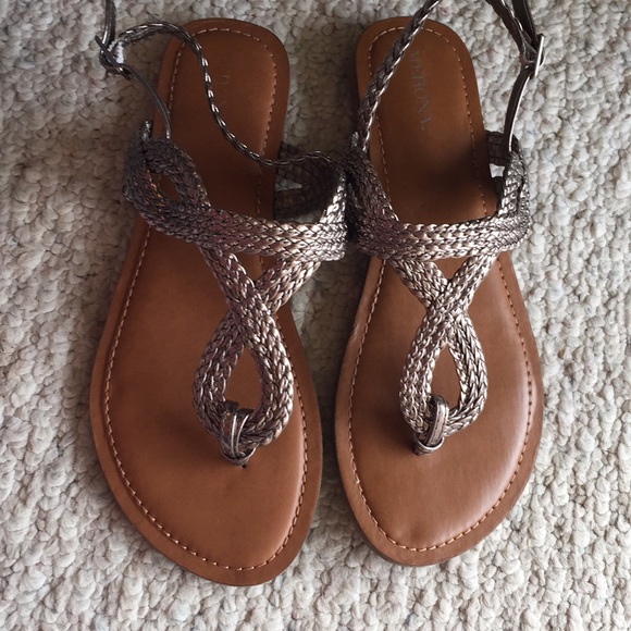Merona Shoes - NEW Braided Copper Sandler’s Merona